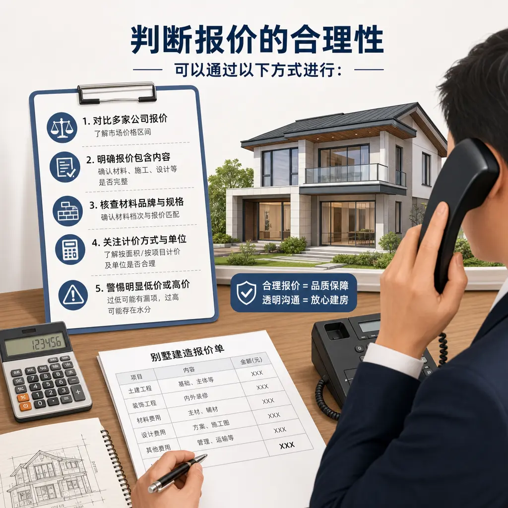 选择台江别墅建造公司时,电话咨询的注意事项