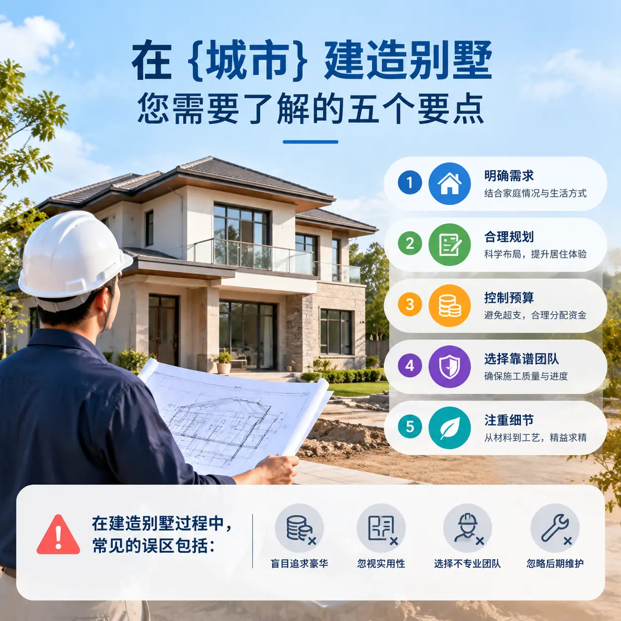 在 台江 建造别墅，您需要了解的五个要点