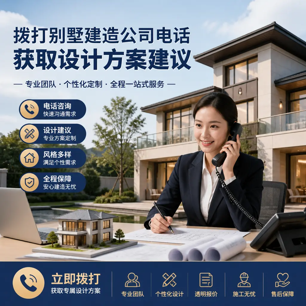 拨打台江别墅建造公司电话,获取设计方案建议