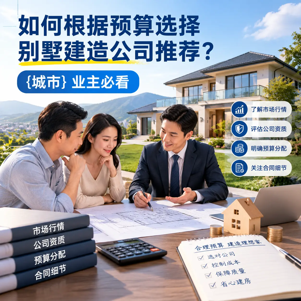 如何根据预算选择别墅建造公司推荐？ 台江 业主必看