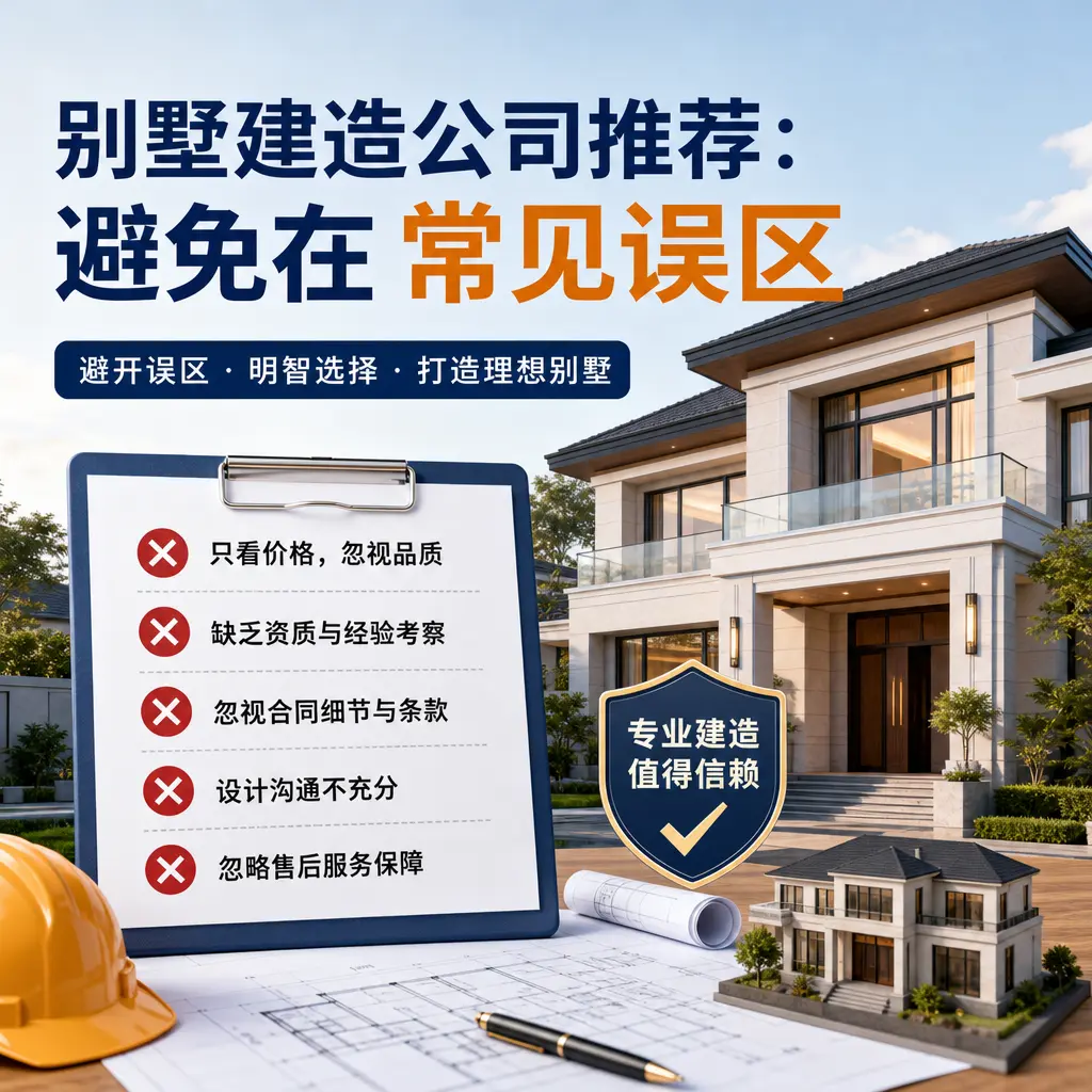 别墅建造公司推荐:避免在 台江 的常见误区