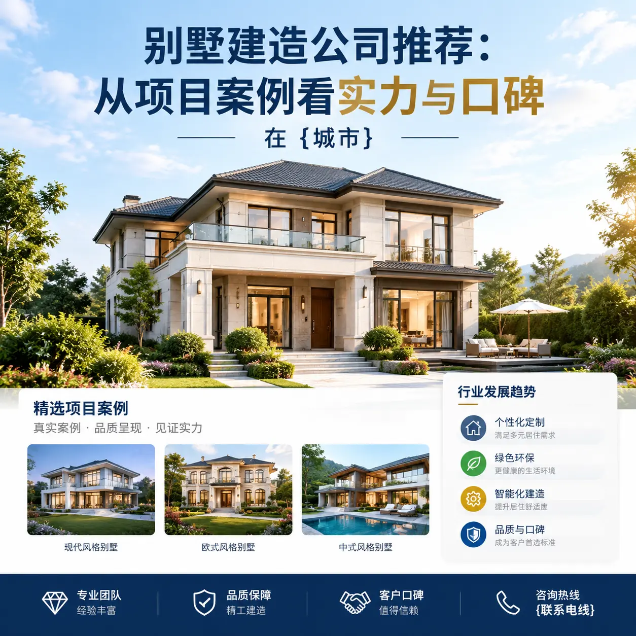 别墅建造公司推荐：从项目案例看实力与口碑在 台江