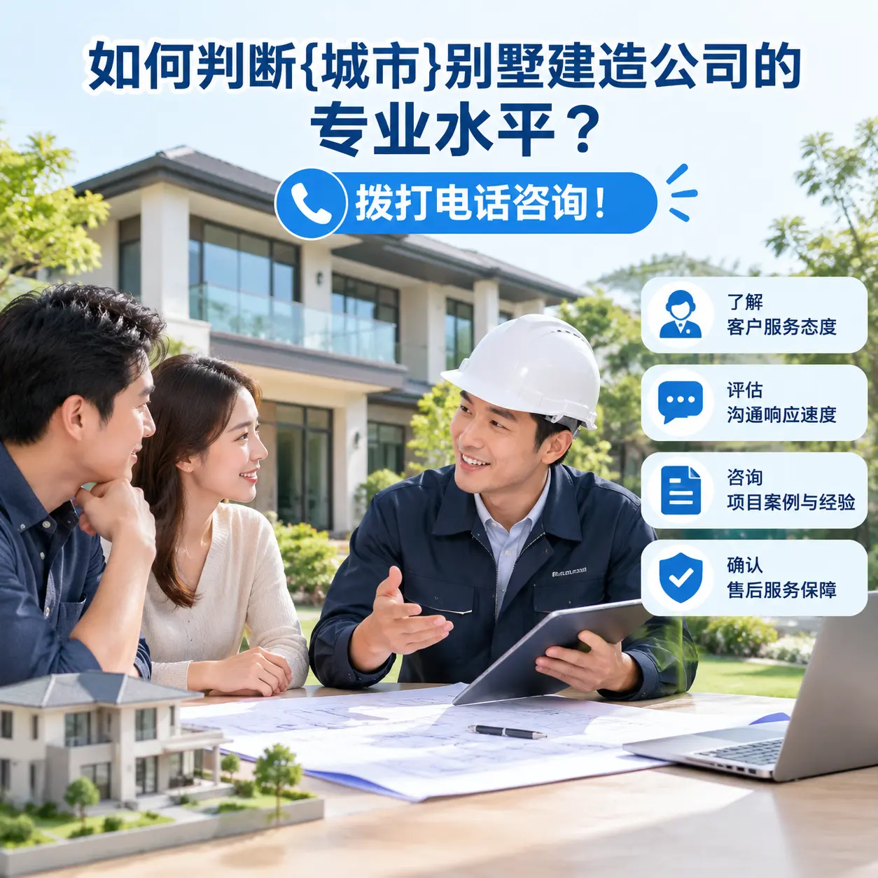 如何判断台江别墅建造公司的专业水平?拨打电话咨询!