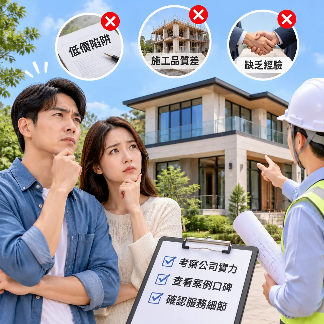 如何在 台江 选择最佳别墅建造公司推荐？
